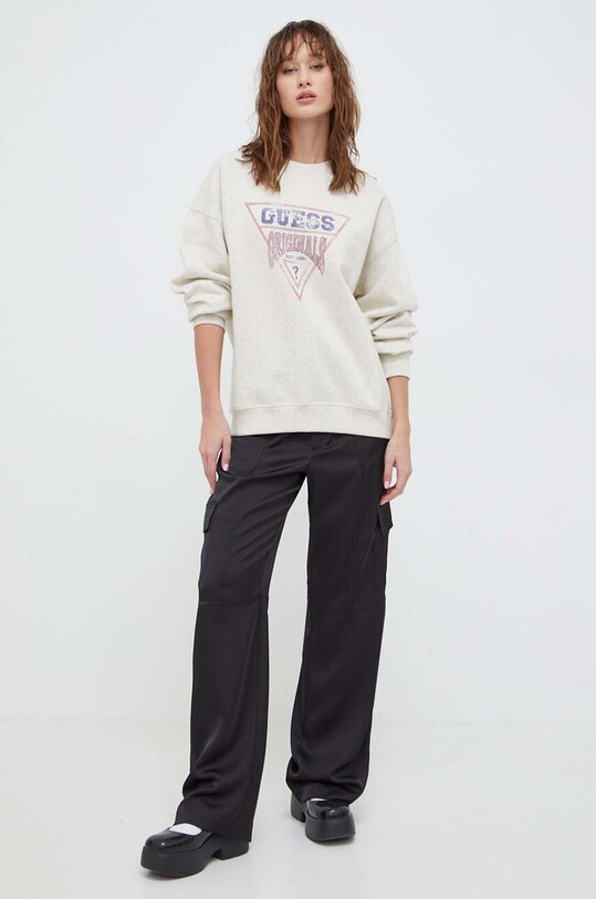 Кофта Guess Originals бежевый M4RQ03KBJ31