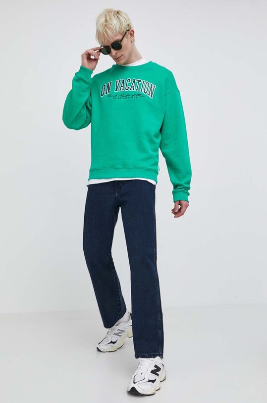 On Vacation bluza College OVC.S37 zielony SS24
