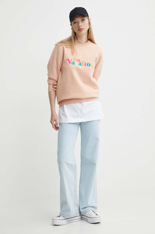 Odzież On Vacation bluza Enjoy OVC.LDS11 pomarańczowy