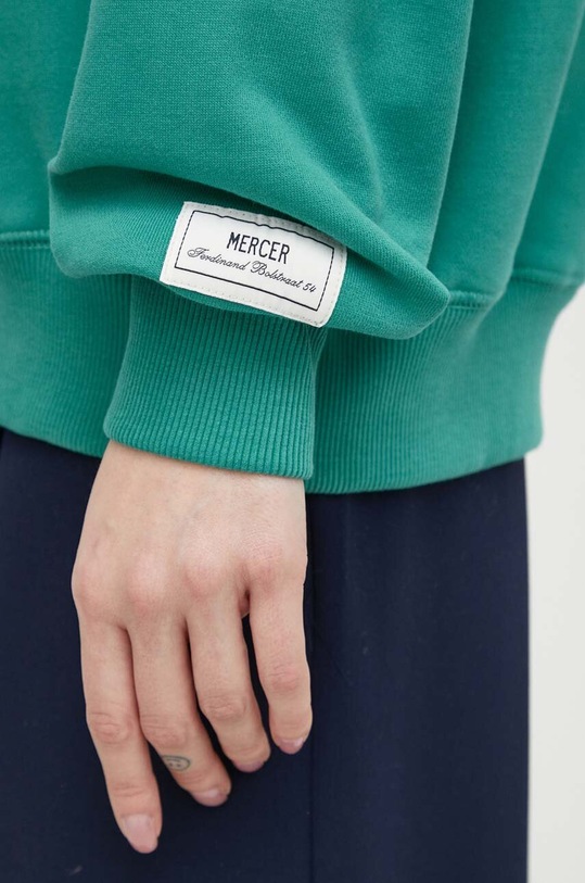 The Mercer Brand bluza bawełniana The Quarter Zip MEAP241007