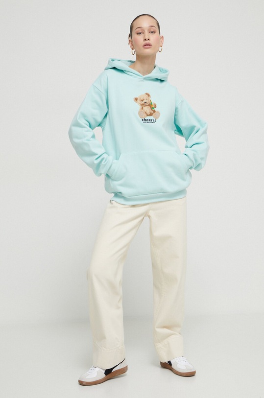 Kaotiko bluza AO013.01.G002 turcoaz SS24