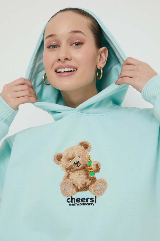 Kaotiko bluza turcoaz AO013.01.G002