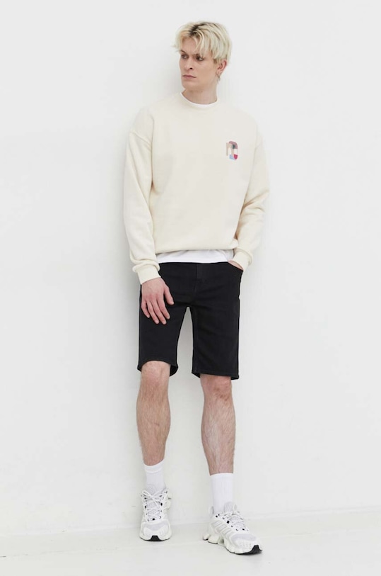 Kaotiko bluza bawełniana AO026.01S.G002 beżowy SS24