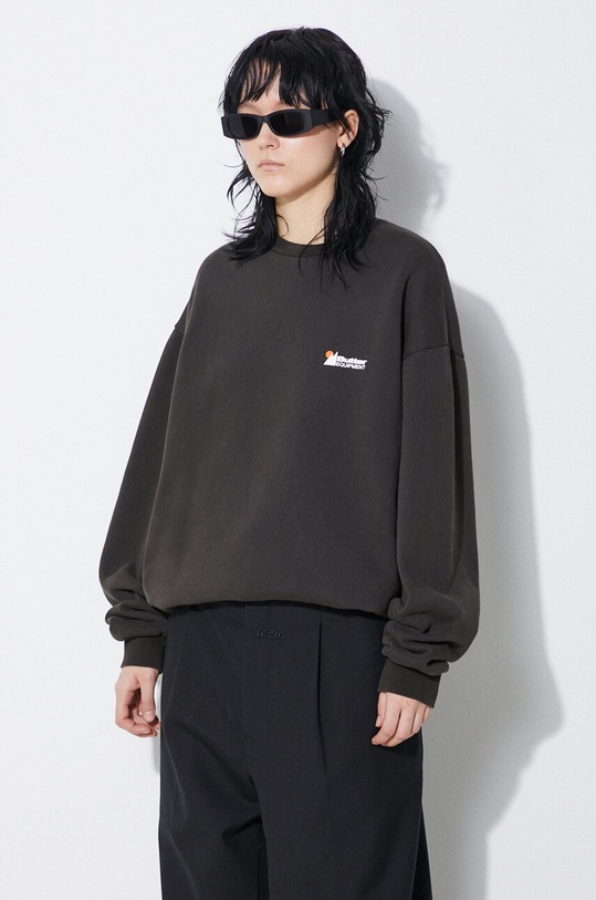 Mikina Butter Goods Distressed Pigment Dye Crewneck BGQ1241302