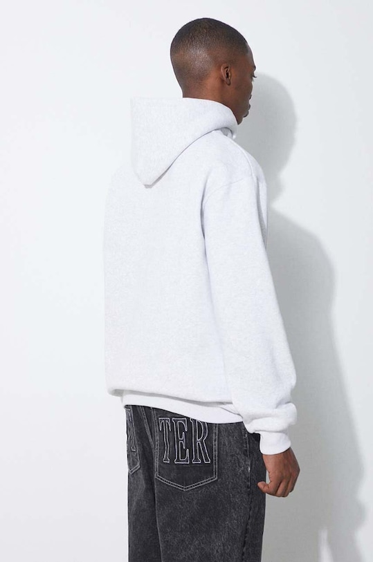 Mikina Butter Goods Felt Logo Applique BGQ1241903 šedá