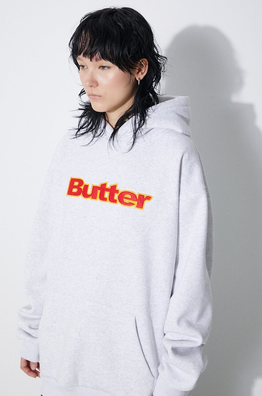 Mikina Butter Goods Felt Logo Applique BGQ1241903