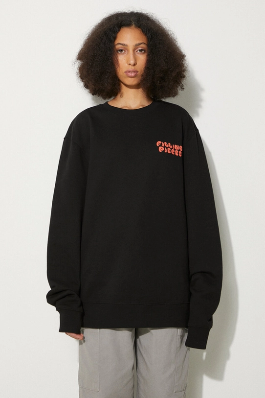 Filling Pieces cotton sweatshirt Sunset 74517021861 black