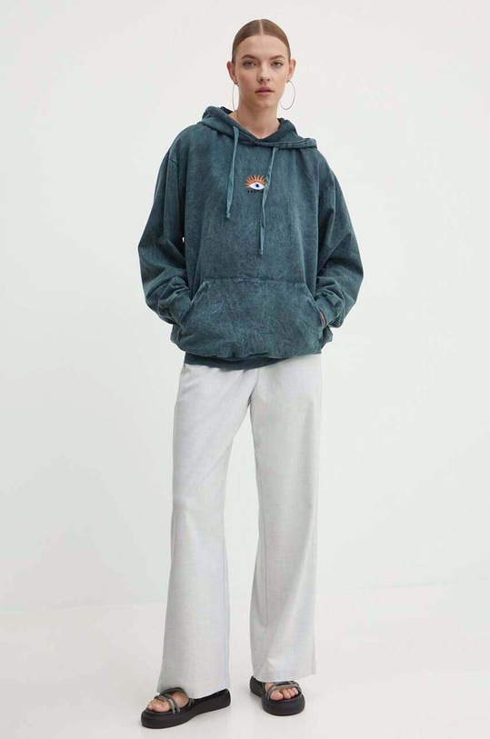 Kaotiko hanorac de bumbac AM020.01.G002 verde