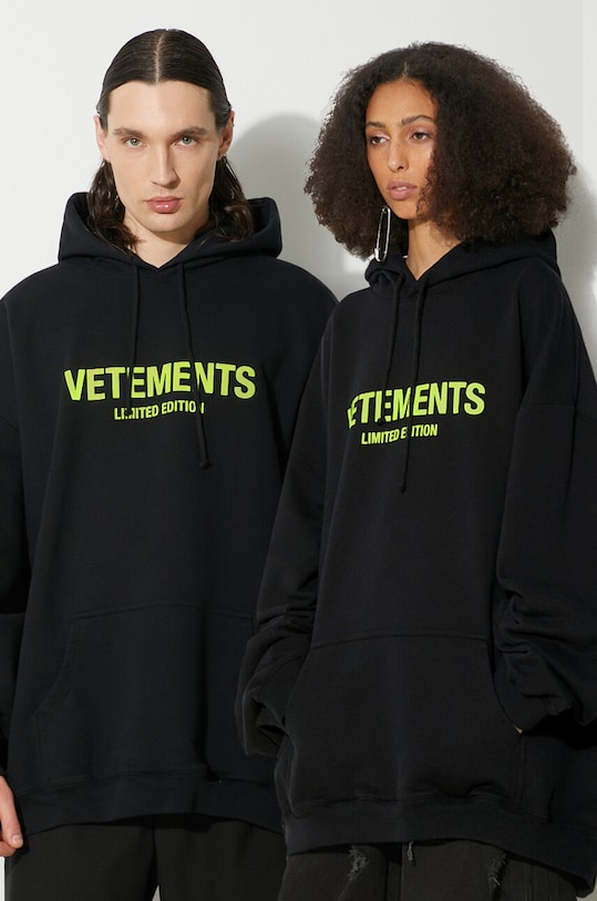 VETEMENTS sweatshirt Limited Edition Logo Hoodie other black UE64HD600X