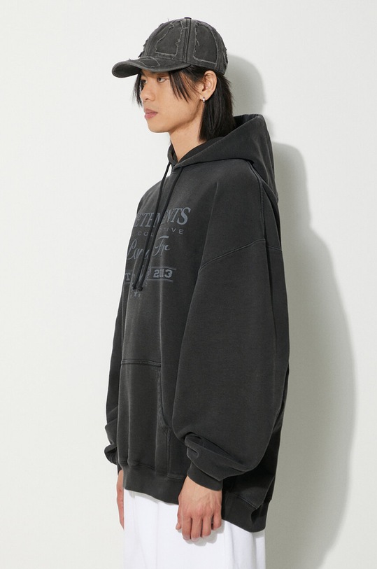 VETEMENTS sweatshirt Paris Logo Hoodie UE64HD220B