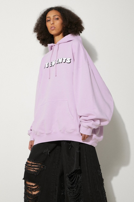 VETEMENTS sweatshirt Bubble Gum Logo pink UE64HD190P