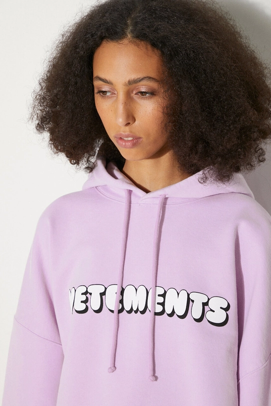 VETEMENTS sweatshirt Bubble Gum Logo UE64HD190P pink