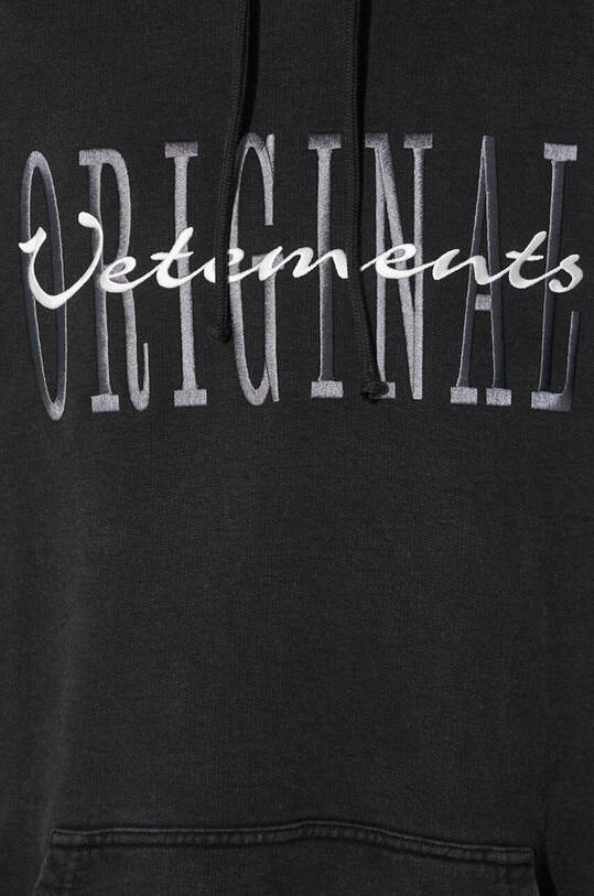 VETEMENTS sweatshirt Original Logo Hoodie UE64HD210B