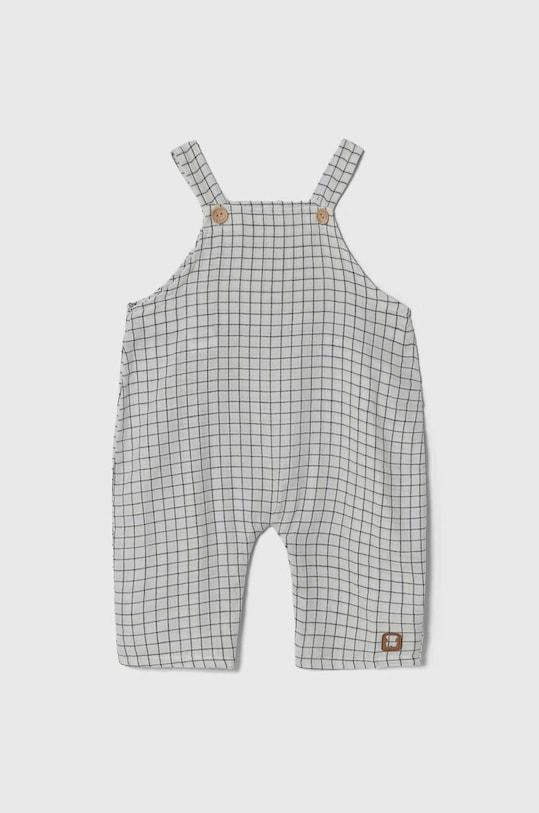 Jamiks rampers bawełniany niemowlęcy Produkt niemowlęcy biały SILVES.or.Spod.JWG130.B