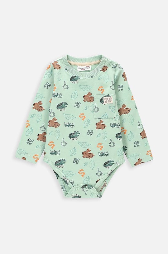 Coccodrillo gyerek body zöld WC4112101NAN