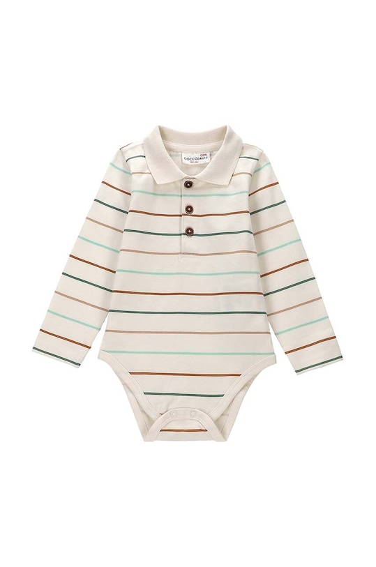 Coccodrillo body niemowlęce beżowy WC4112401NAN
