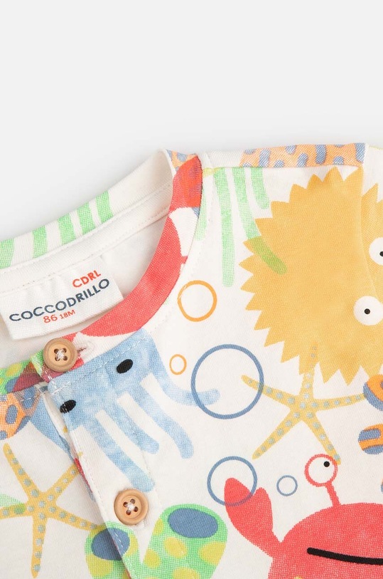Chłopiec Coccodrillo rampers niemowlęcy WC4104302UWN multicolor