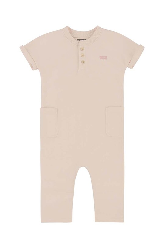 Ромпер для младенцев Levi's LVN SS HENLEY COVERALL Для младенцев оранжевый 6EK126