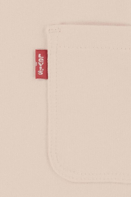 Levi's rampe pentru copii LVN SS HENLEY COVERALL portocaliu 6EK126