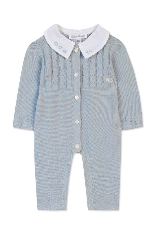 Dětské bavlněné dupačky Tartine et Chocolat modrá TY32000.49.74