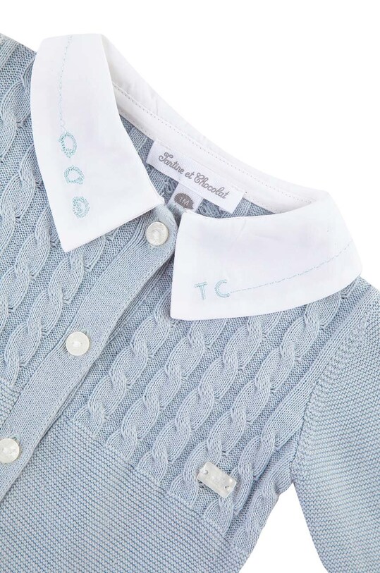 CHLAPEC Dětské bavlněné dupačky Tartine et Chocolat TY32000.49.74 modrá