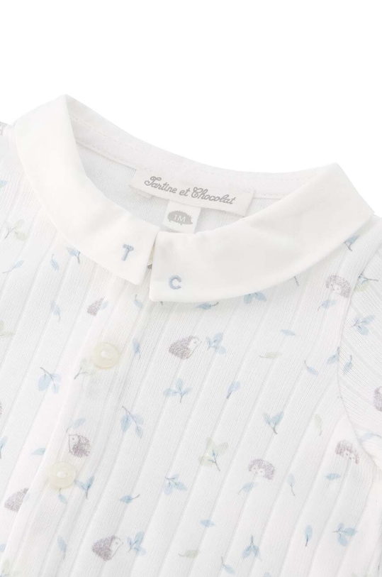 Tartine et Chocolat salopete bebelusi din bumbac bej TY33070.80