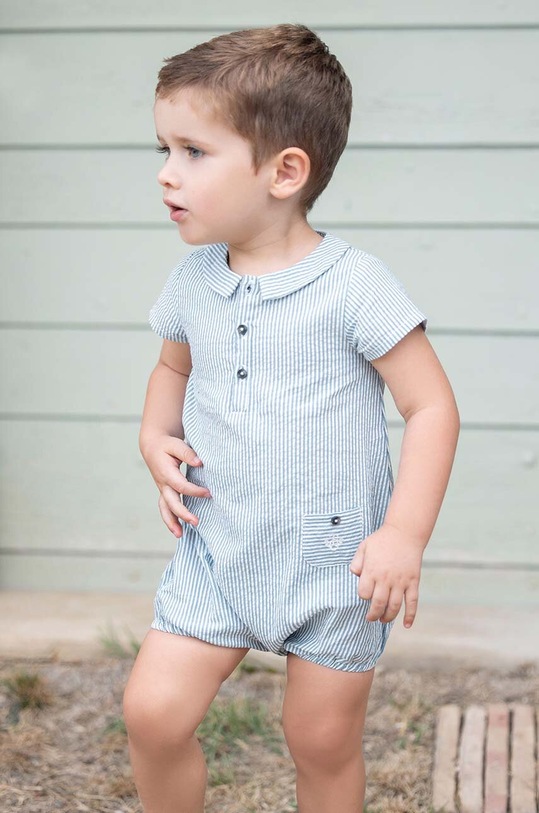 Detské bavlnené dupačky Tartine et Chocolat modrá TY33021.60.74