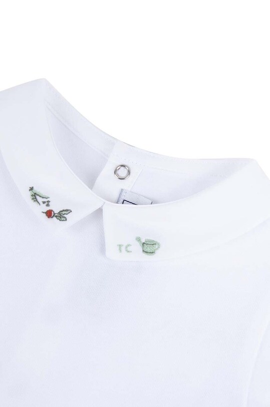 Детское боди из хлопка Tartine et Chocolat зелёный TY11091.53.74