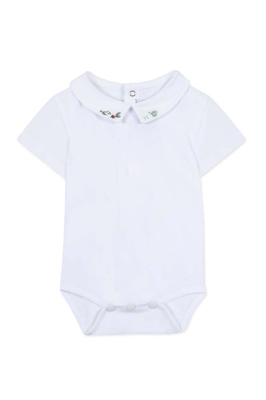 Детское боди из хлопка Tartine et Chocolat TY11091.80.94 зелёный SS24