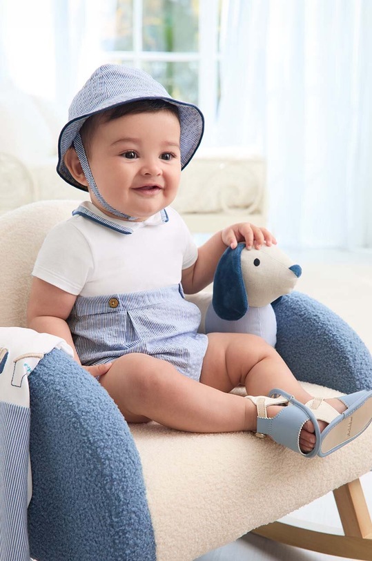 Mayoral Newborn rampers niemowlęcy Produkt niemowlęcy niebieski 1615.1D.Newborn.PPYH