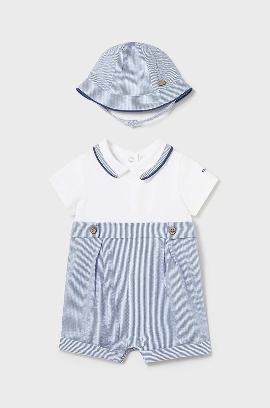Mayoral Newborn rampers niemowlęcy 1615.1D.Newborn.PPYH niebieski SS24