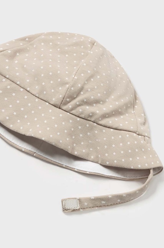 Mayoral Newborn rampers bawełniany niemowlęcy beżowy 1616.1C.Newborn.PPYH