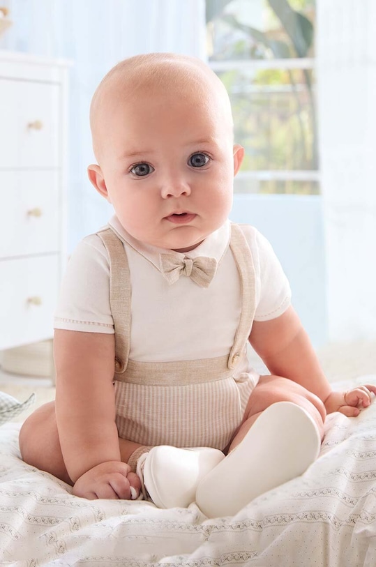 Detské body Mayoral Newborn Pre bábätká béžová 1636.1K.Newborn.PPYH