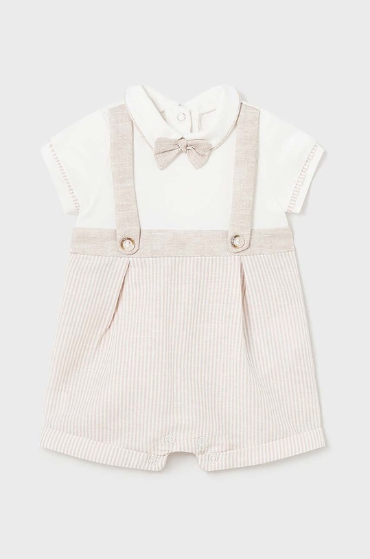 Detské body Mayoral Newborn 1636.1K.Newborn.PPYH béžová SS24