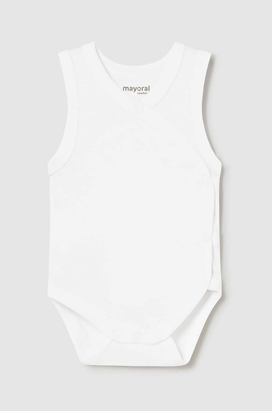 Mayoral Newborn body bawełniane niemowlęce Produkt niemowlęcy biały 1719.1A.Newborn.PPYH