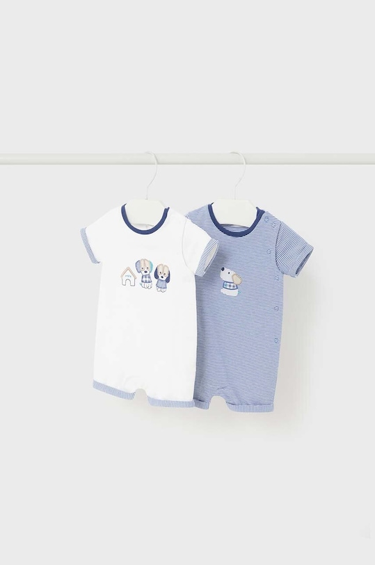 Mayoral Newborn rampers niemowlęcy 2-pack Produkt niemowlęcy biały 1722.1B.Newborn.PPYH