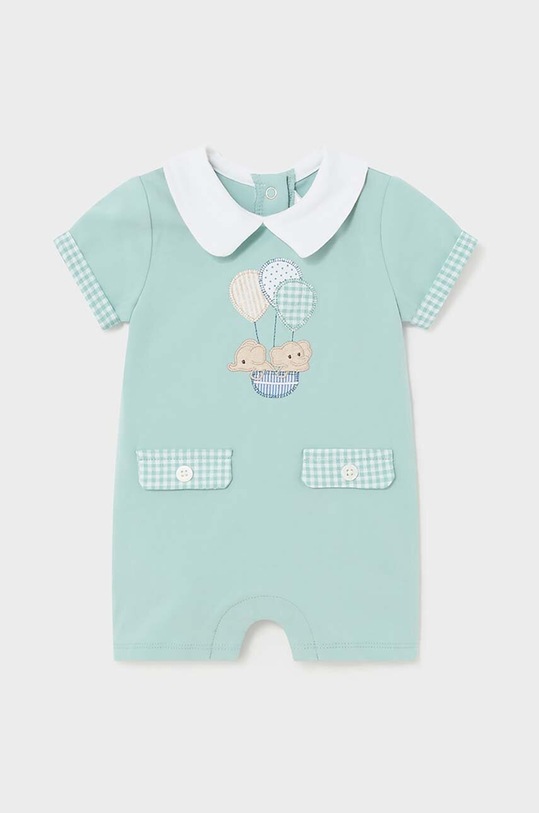 Mayoral Newborn rampers niemowlęcy Produkt niemowlęcy turkusowy 1724.1C.Newborn.PPYH