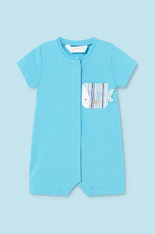Mayoral Newborn rampers niemowlęcy 2-pack 1728.1F.Newborn.PPYH turkusowy SS24
