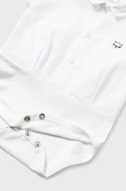 Băieți Mayoral Newborn body bebe 1794.1L.Newborn.PPYH alb