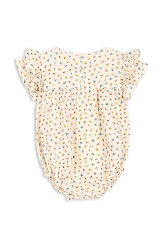Konges Sløjd body din bumbac pentru bebelusi KS100821 bej SS24