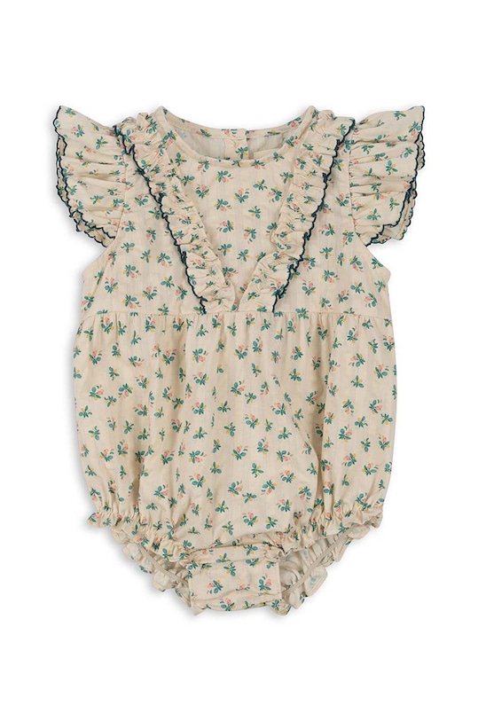 Konges Sløjd body din bumbac pentru bebelusi Produs pentru bebe albastru KS100937