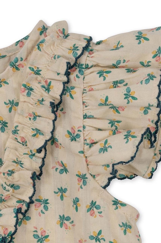 Konges Sløjd body din bumbac pentru bebelusi KS100937 albastru