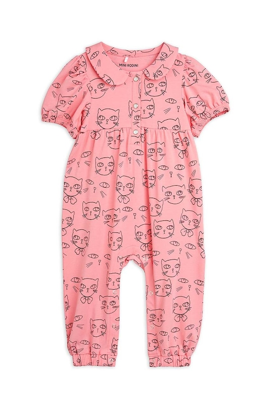 Mini Rodini rampers niemowlęcy Cathlethes Produkt niemowlęcy różowy 2424010228