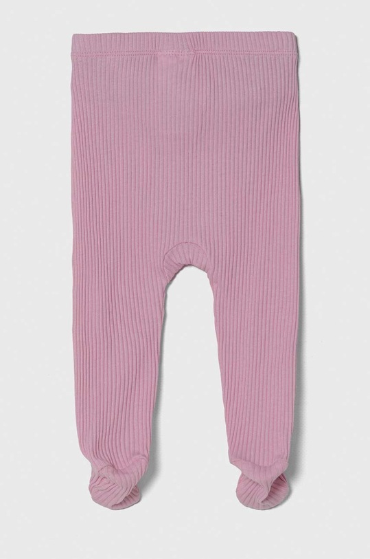 Βαμβακερή βρεφική φόρμα United Colors of Benetton 2-pack ροζ 3FMG0F007.W.Seasonal