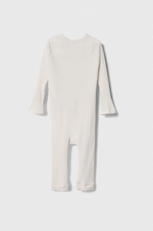 United Colors of Benetton pajacyk niemowlęcy bawełniany 3FMG0T01H.W.Seasonal beżowy SS24