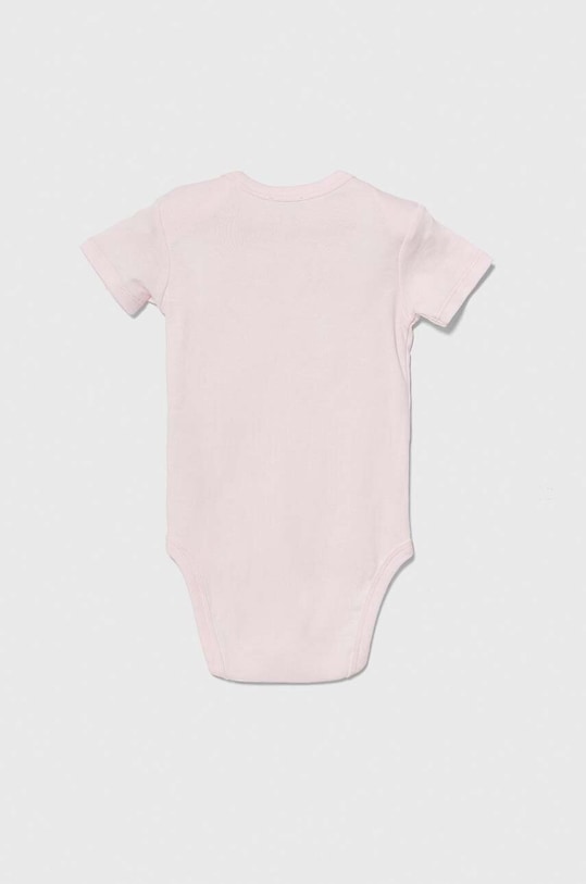 United Colors of Benetton body din bumbac pentru bebelusi 3-pack 3GI70B079.W.Repropose roz