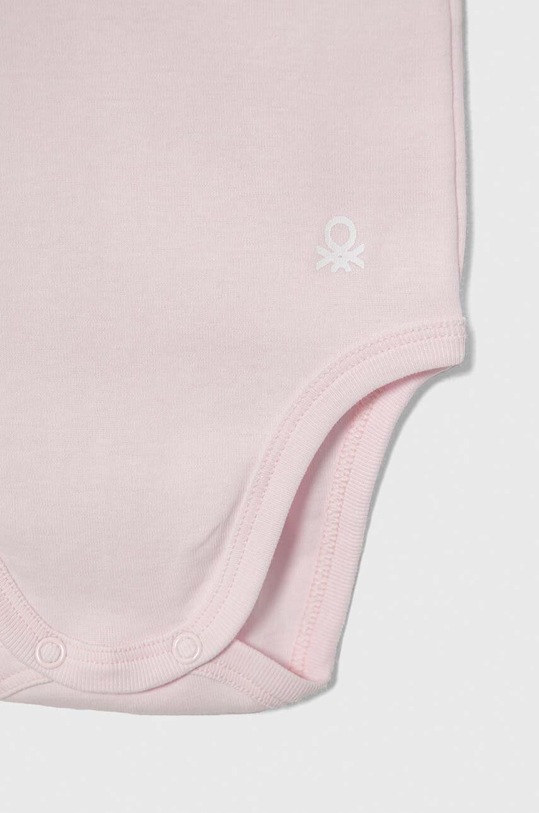 United Colors of Benetton body din bumbac pentru bebelusi 3-pack 3GI70B079.W.Repropose