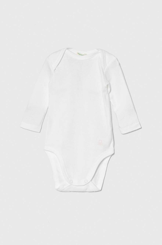 United Colors of Benetton body din bumbac pentru bebelusi roz 3GI70B089.W.Repropose