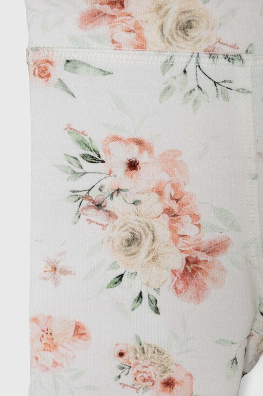 Fete Jamiks pantaloni bebe ALMA.bam.Polsp.JLG106.G alb