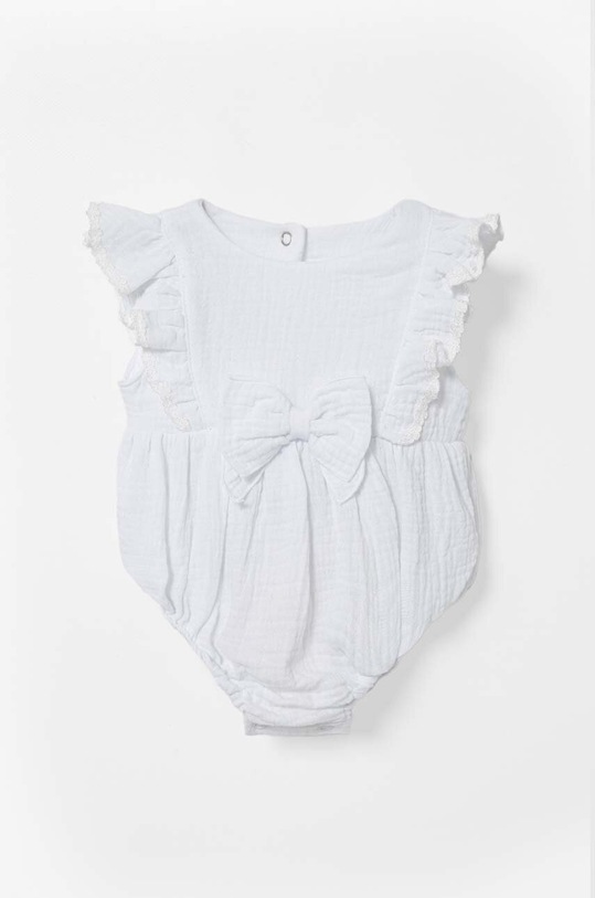 Jamiks body bawełniane niemowlęce Produkt niemowlęcy biały BISZA.org.Rame.JLG011.G